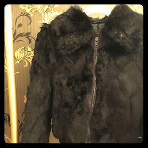 Black Fur Coat
